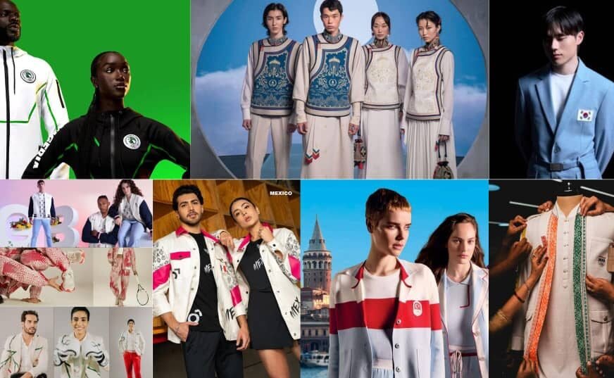 Stylish Uniforms of the 2024 Summer Olympics