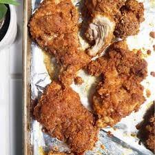 Crispy Delight: Low Carb Keto oven fried chicken