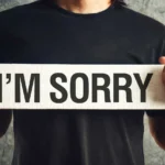 When and how to say sorry and mean it