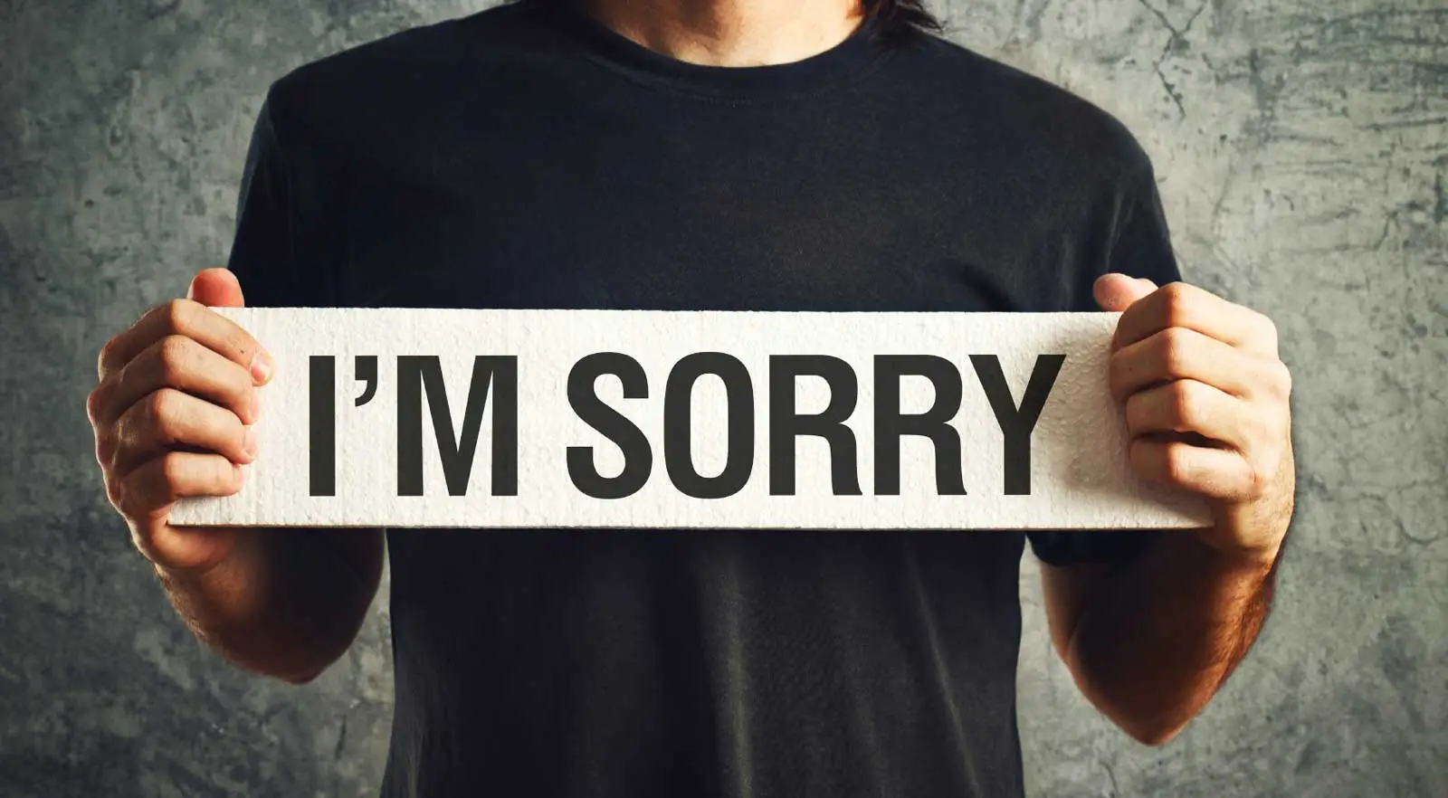 When and how to say sorry and mean it